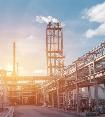 Slideshow Mechanical  Piping and Steel Structure ~blog/2021/11/5/pipeline pipe rack petroleum industrial plant with sunset sky