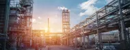 Slideshow Mechanical  Piping and Steel Structure ~blog/2021/11/5/pipeline pipe rack petroleum industrial plant with sunset sky